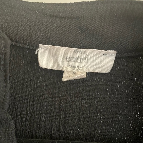 Entro Tiered Dress Ruffle Sleeve SMALL - Picture 4 of 5